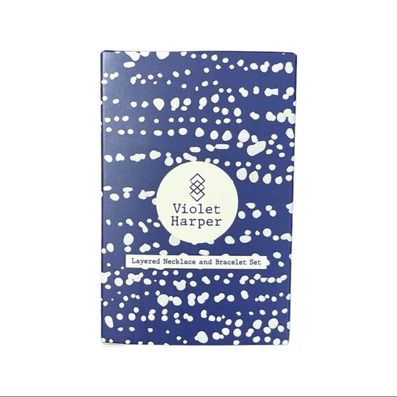 Isabella Beaded Layered Necklace & Bracelet Set • NIB - Picture 4 of 5